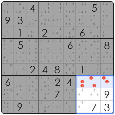 advanced sudoku methods